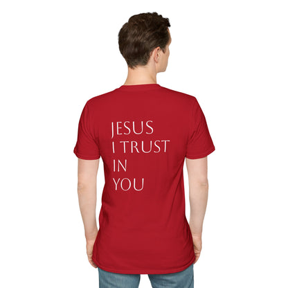Copy of Unisex Softstyle T-Shirt "Jesús, yo confío en ti"