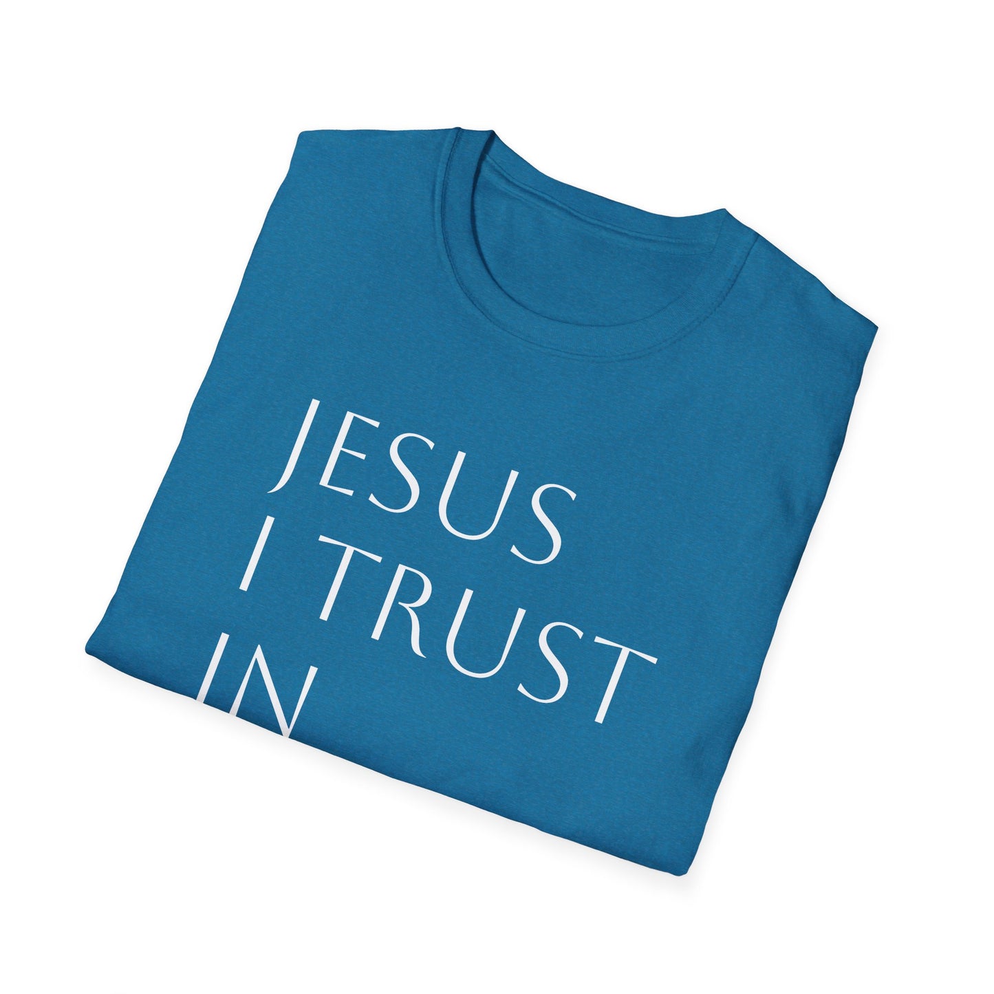 Copy of Unisex Softstyle T-Shirt "Jesús, yo confío en ti"