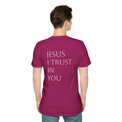 Copy of Unisex Softstyle T-Shirt "Jesús, yo confío en ti"